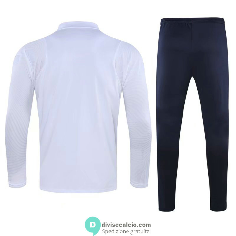 PSG Formazione Felpa White + Pantaloni 2020/2021