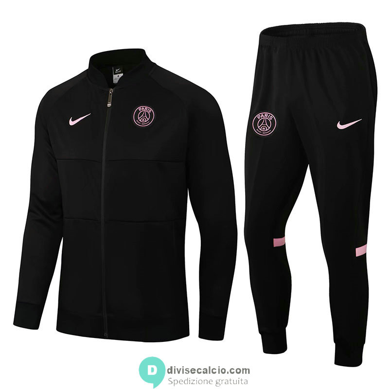 PSG Giacca Black III + Pantaloni Black 2021/2022