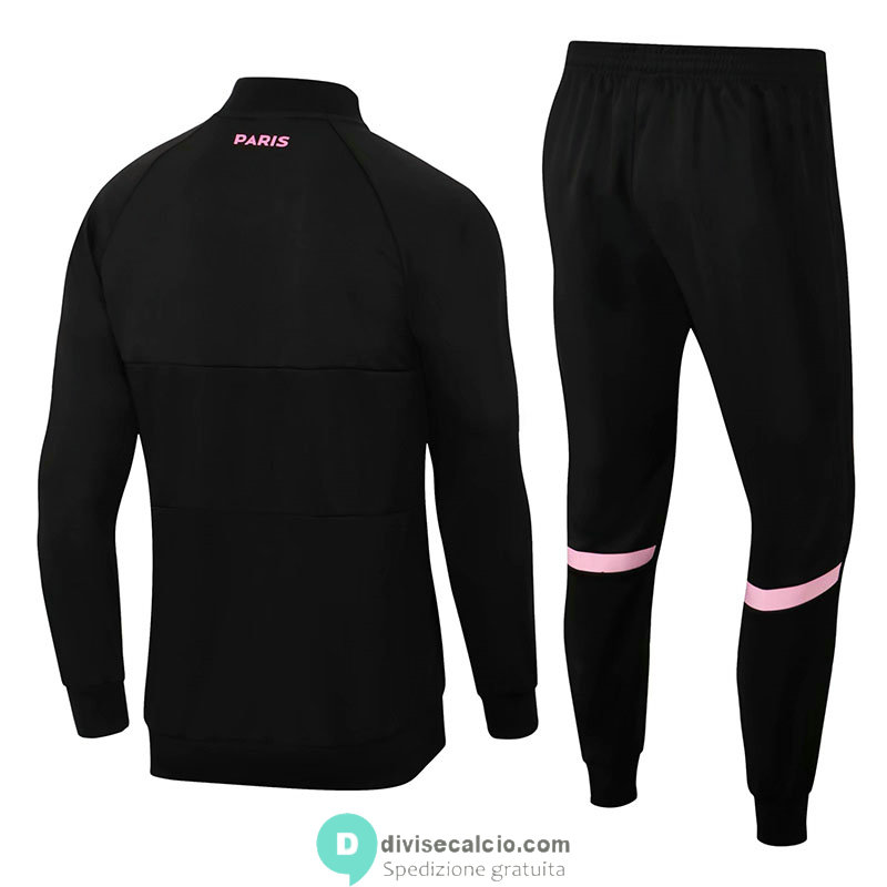 PSG Giacca Black III + Pantaloni Black 2021/2022