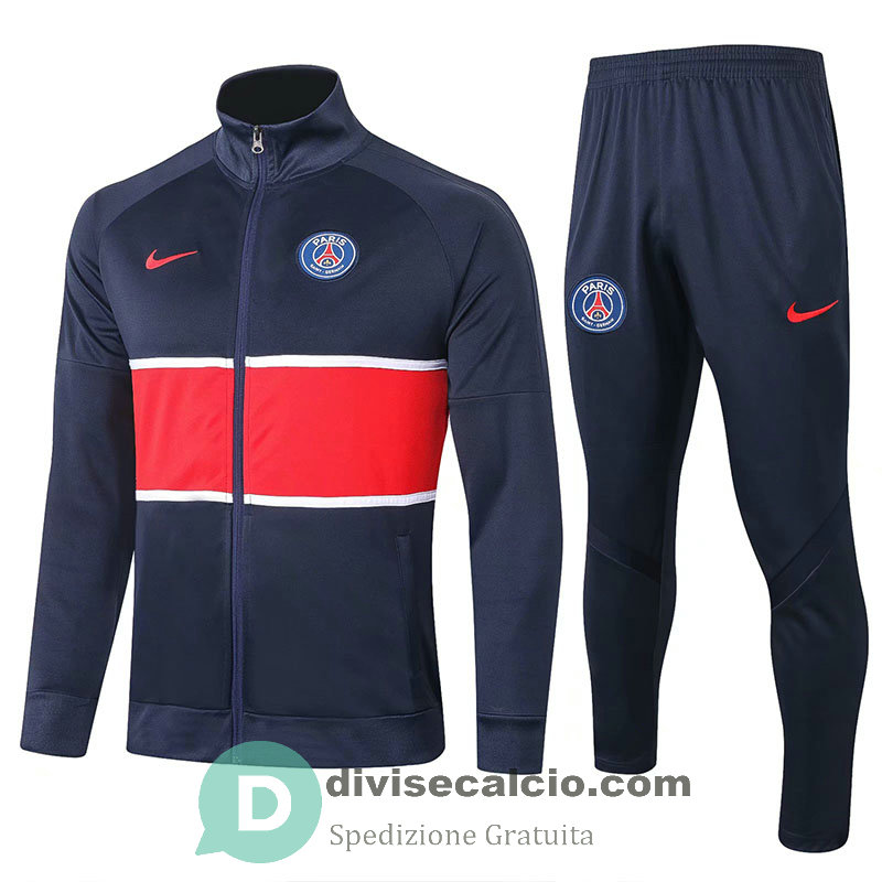 PSG Giacca Navy Red + Pantaloni 2020/2021