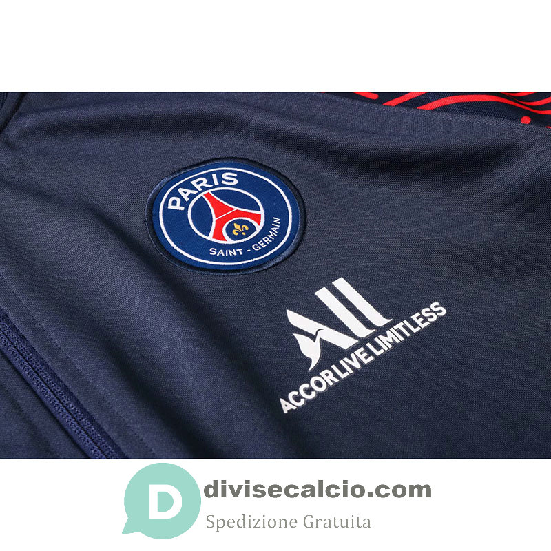 PSG Giacca Red Navy + Pantaloni 2020/2021