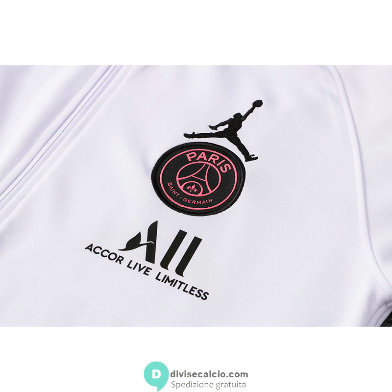 PSG x Jordan Giacca White II+ Pantaloni Black 2021/2022