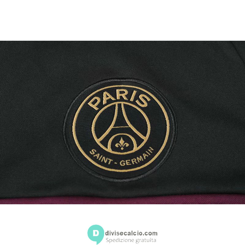 PSG x Jordan Formazione Felpa Purple + Pantaloni 2020/2021