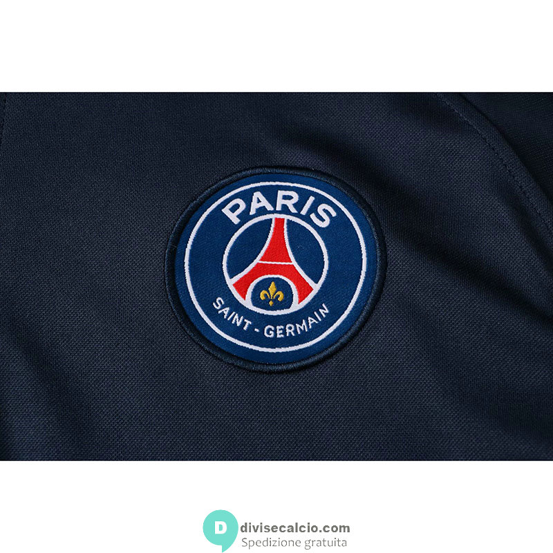 PSG x Jordan Formazione Felpa Royal + Pantaloni Royal 2021/2022