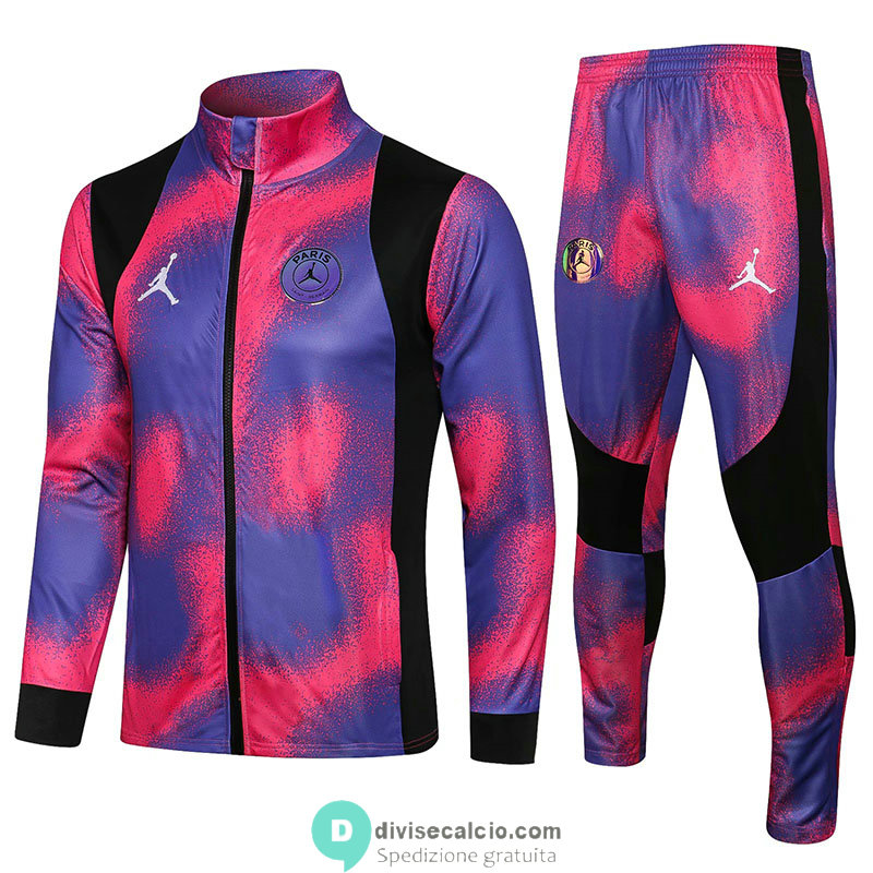 PSG x Jordan Giacca Pink + Pantaloni Pink 2021/2022