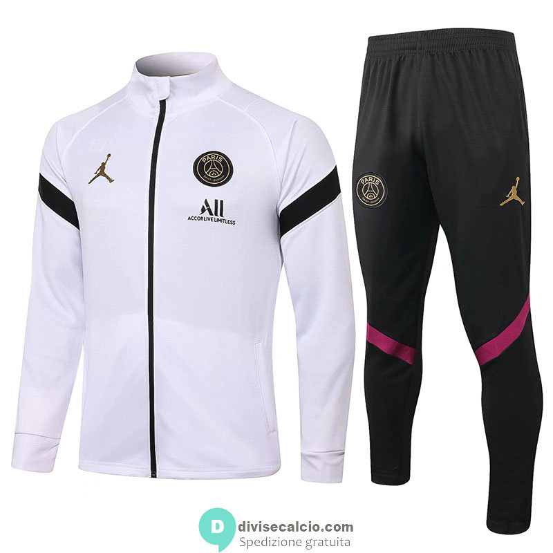 PSG x Jordan Giacca White + Pantaloni 2020/2021