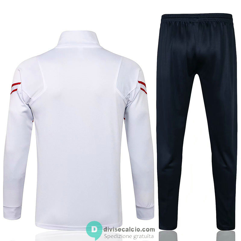 PSG x Jordan Giacca White I + Pantaloni Navy 2021/2022
