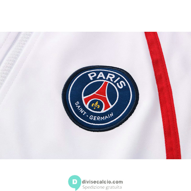 PSG x Jordan Giacca White III + Pantaloni Navy 2021/2022