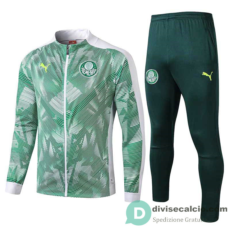 Palmeiras Giacca White Green + Pantaloni 2019/2020