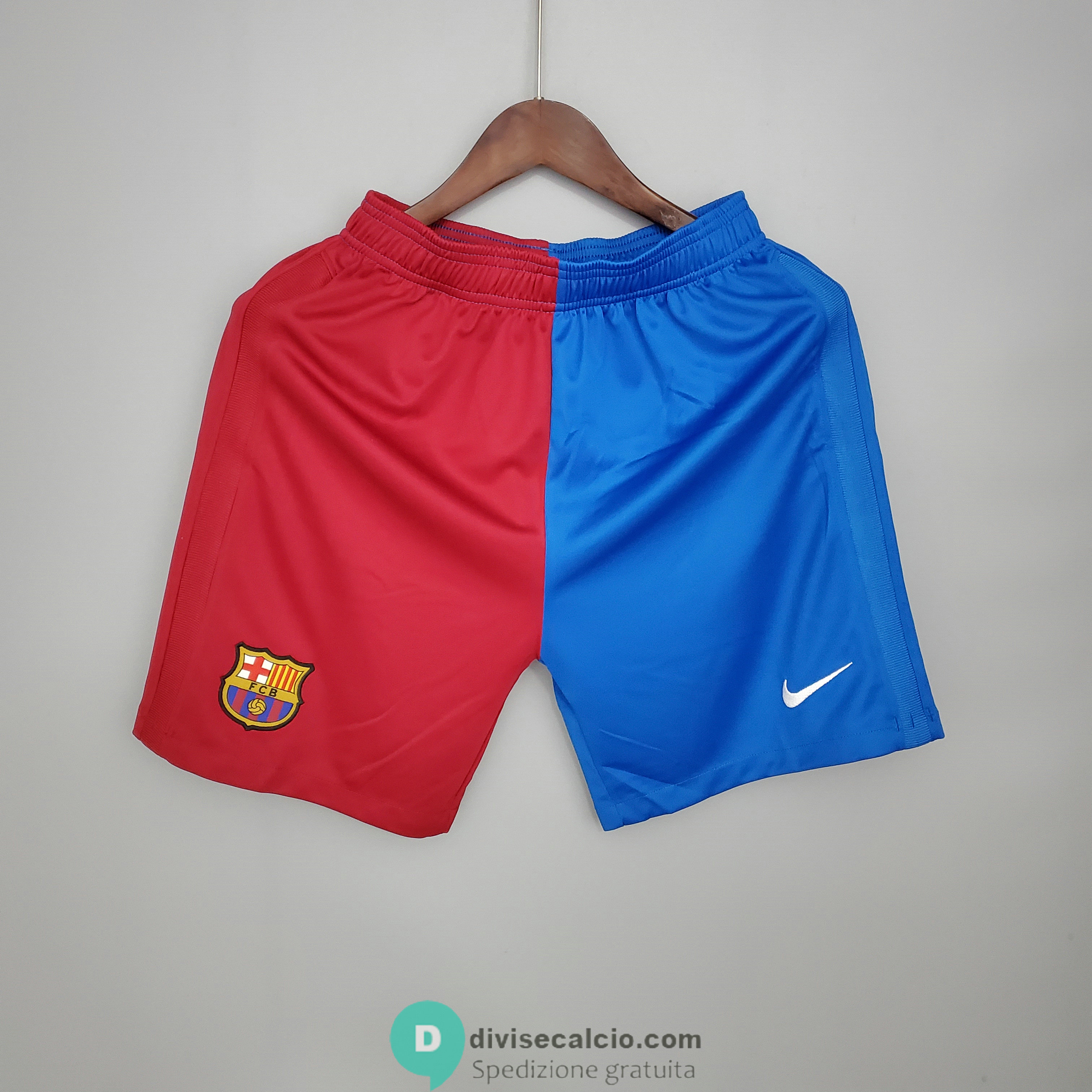 Pantaloncini Barcelona Gara Home Red Blue 2021/2022