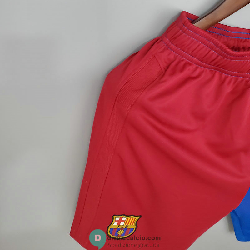 Pantaloncini Barcelona Gara Home Red Blue 2021/2022