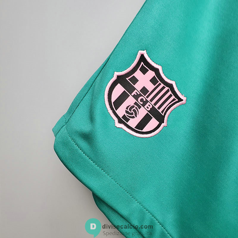 Pantaloncini Barcelona Green 2020/2021