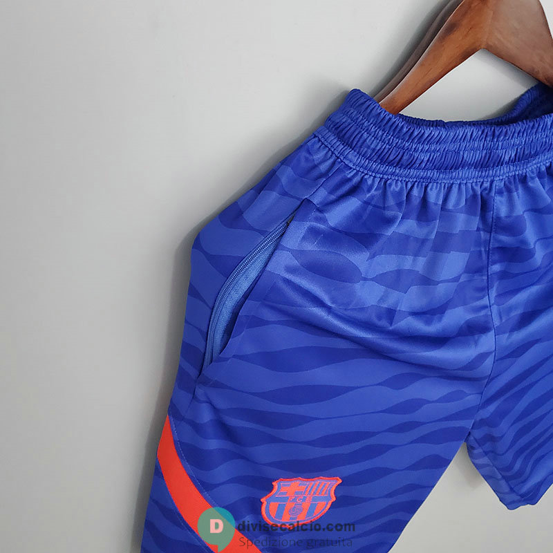 Pantaloncini Barcelona Training Blue 2021/2022