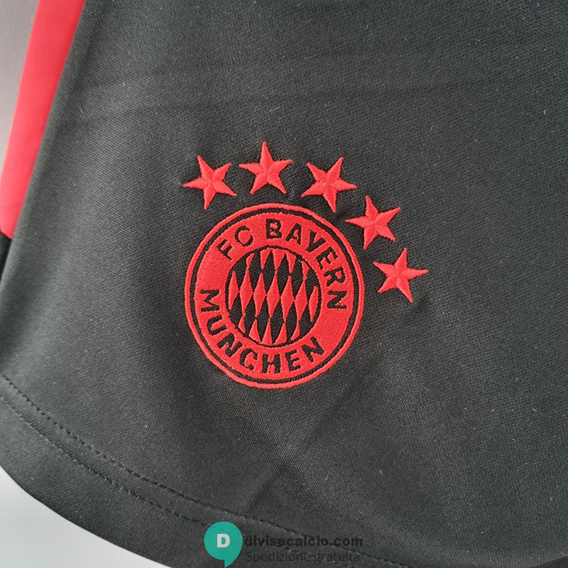 Pantaloncini Bayern Munich Red Black 2022/2023