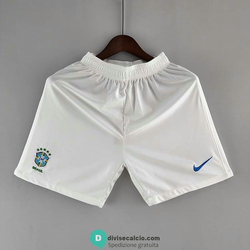 Pantaloncini Brasile White I 2022/2023