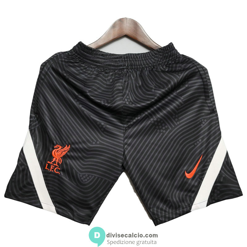 Pantaloncini Liverpool Black White 2020/2021