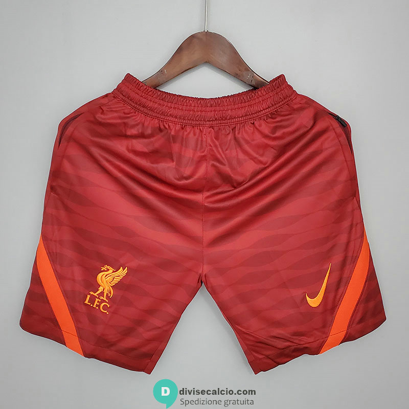 Pantaloncini Liverpool Training Red 2021/2022