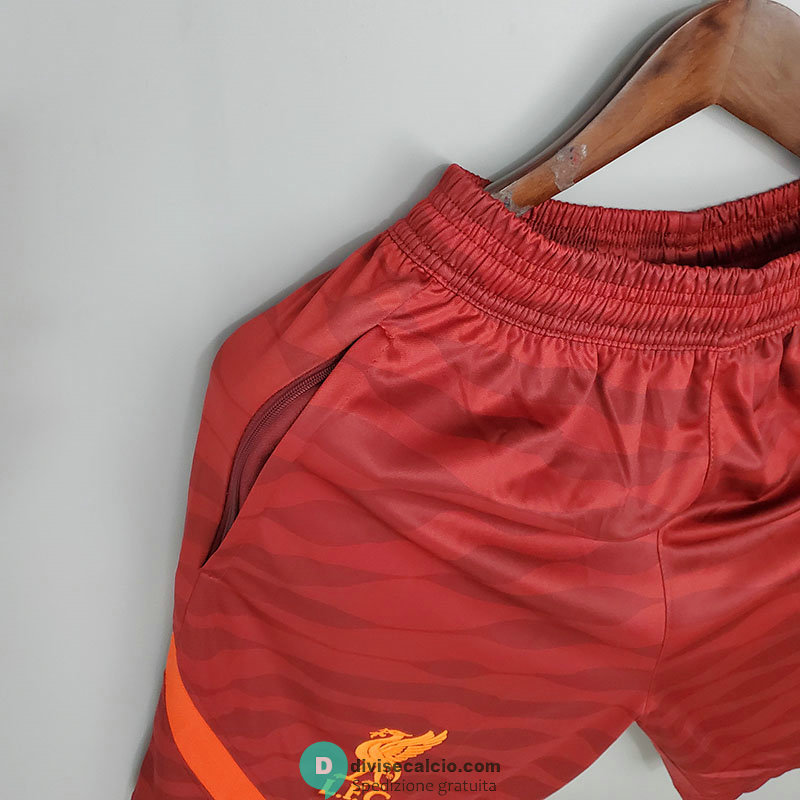 Pantaloncini Liverpool Training Red 2021/2022