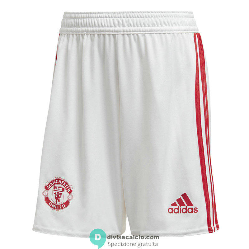 Pantaloncini Manchester United White 2020/2021