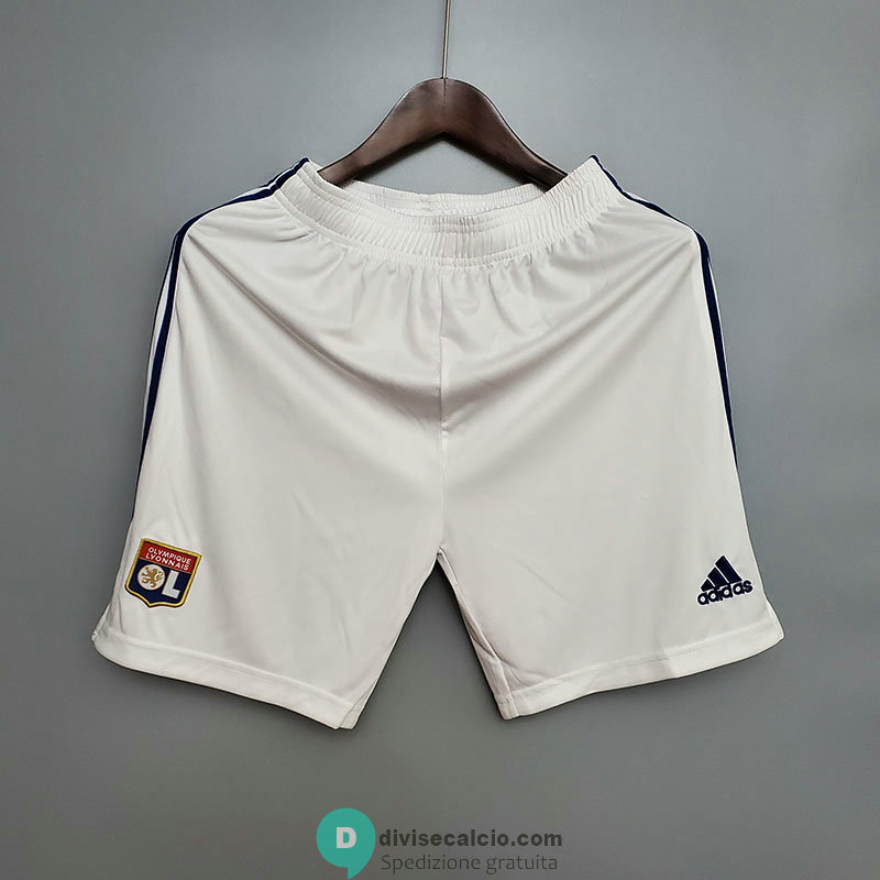 Pantaloncini Olympique Lyonnais White 2020/2021