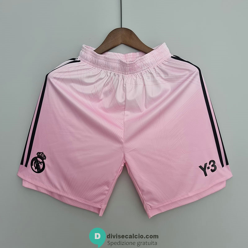 Pantaloncini Real Madrid Y3 Edition Pink 2022/2023