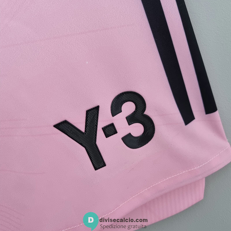 Pantaloncini Real Madrid Y3 Edition Pink 2022/2023