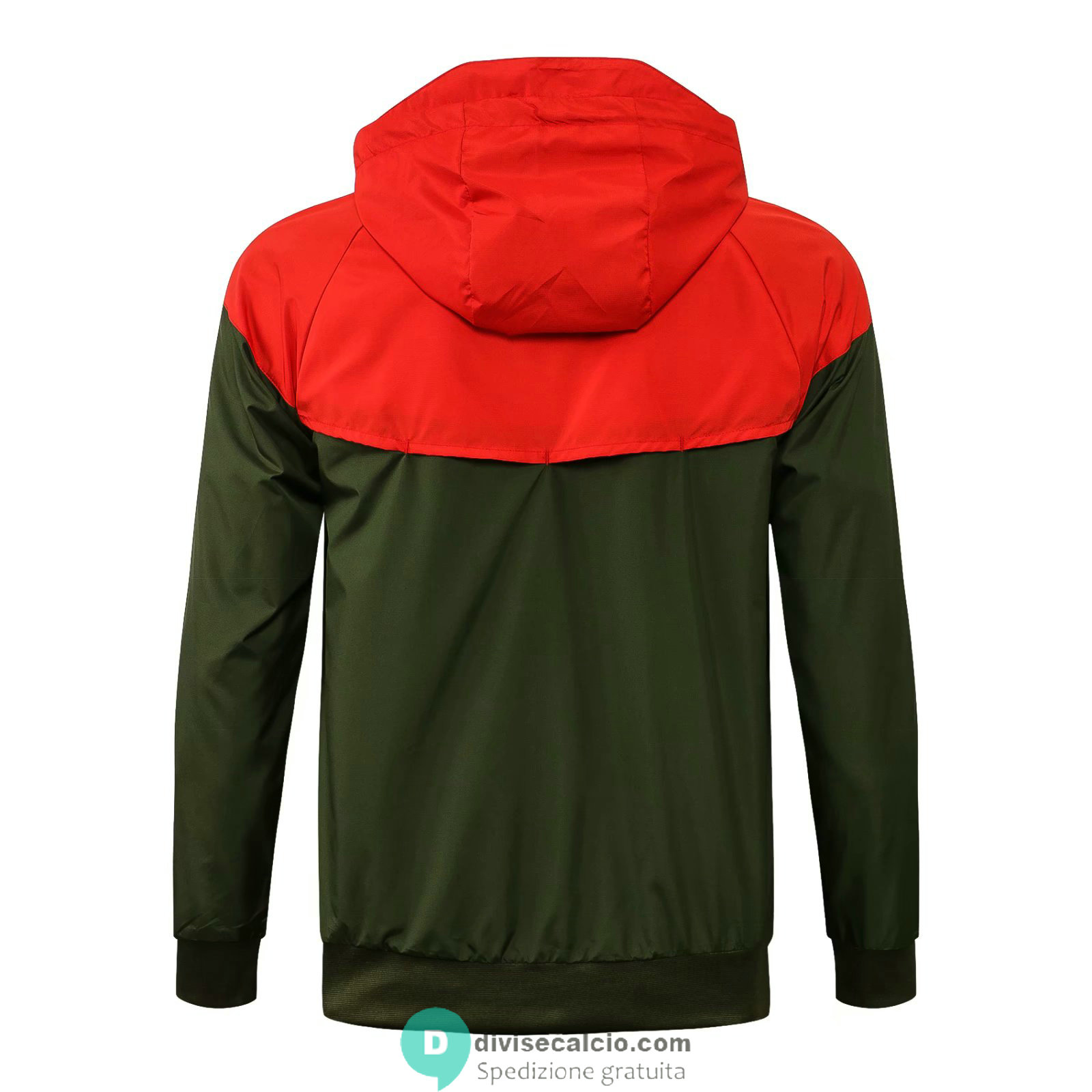 Portogallo Giacca Cappuccio Red Green 2021/2022