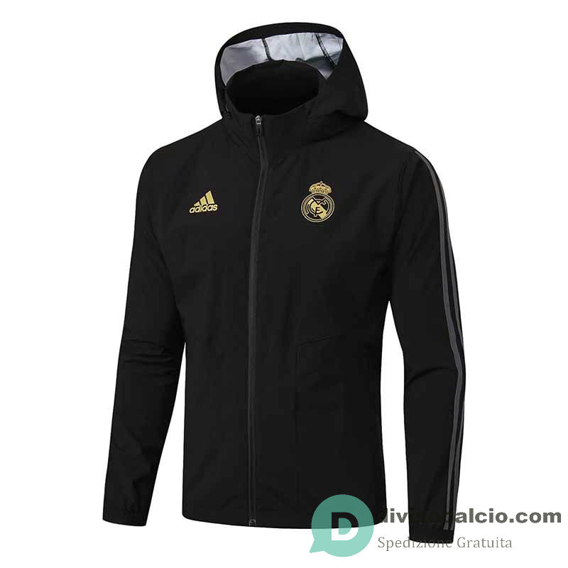 Real Madrid Giacca A Vento Black 2019/2020