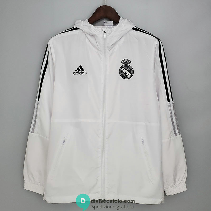 Real Madrid Giacca A Vento White III 2021/2022