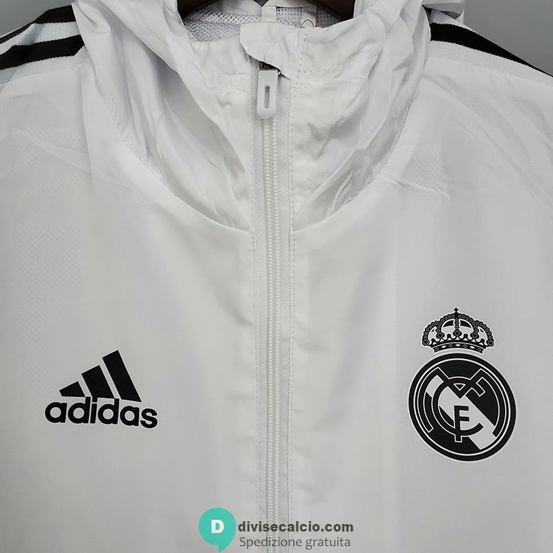 Real Madrid Giacca A Vento White III 2021/2022