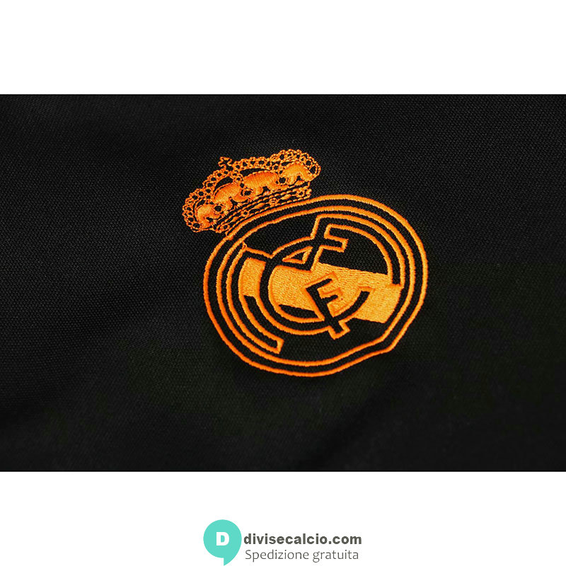 Real Madrid Giacca Black II + Pantaloni Black II 2021/2022