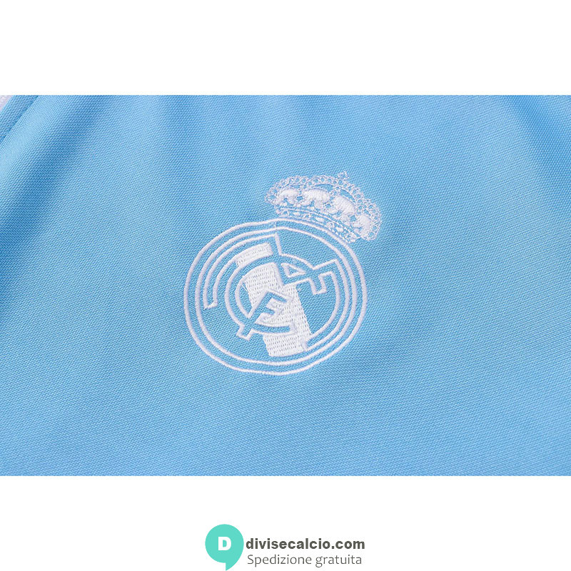 Real Madrid Giacca Blue III + Pantaloni Black 2021/2022