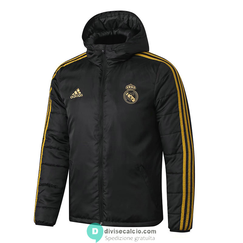 Real Madrid Giacca Invernale Black Golden 2020/2021