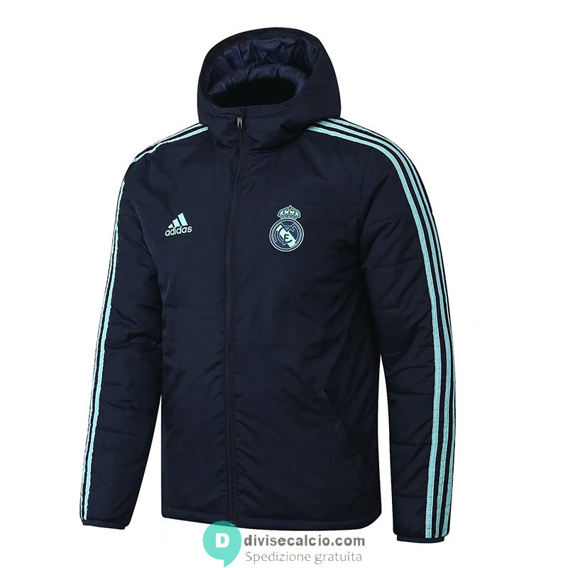 Real Madrid Giacca Invernale Navy Blue 2020/2021