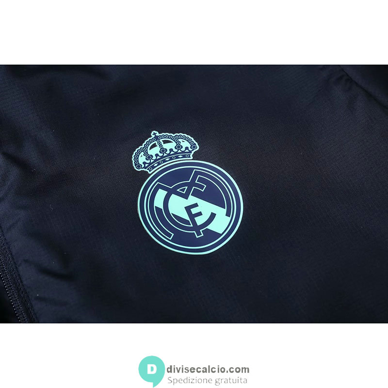 Real Madrid Giacca Invernale Navy Blue 2020/2021