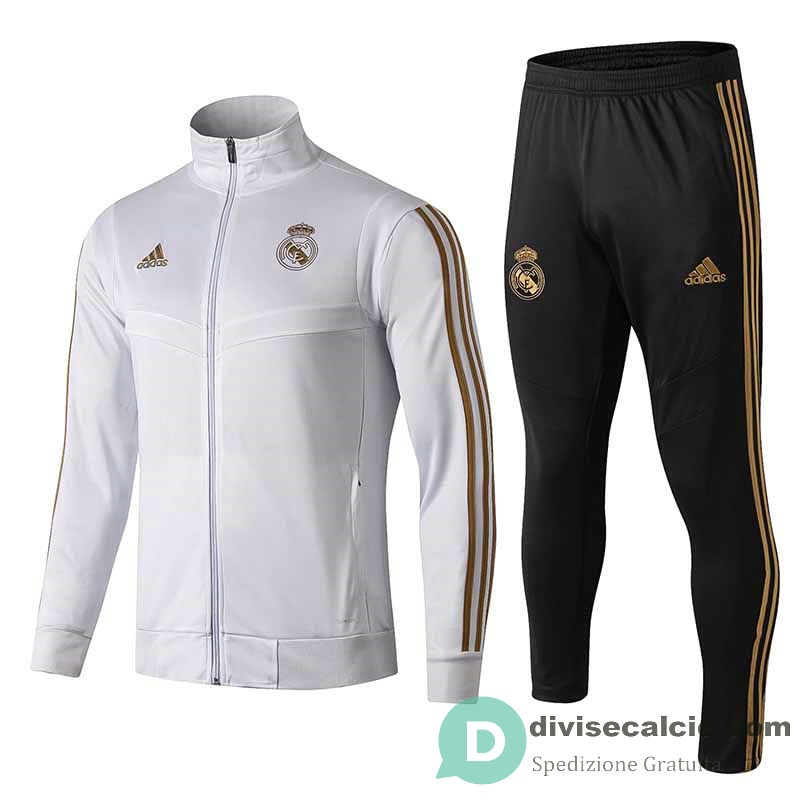 Real Madrid Giacca White + Pantaloni 2019/2020