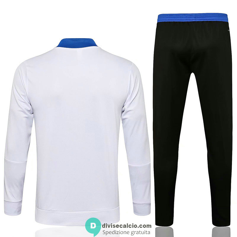 Real Madrid Giacca White II + Pantaloni Black II 2021/2022