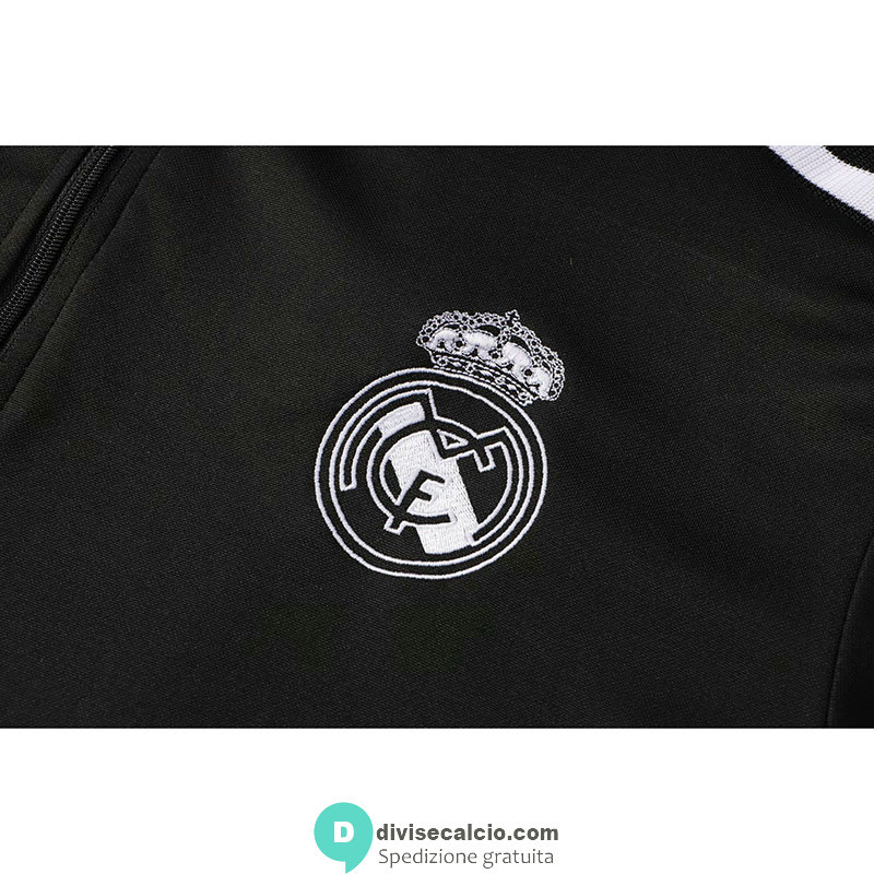 Real Madrid x Human Race Formazione Felpa Black II + Pantaloni 2021/2022