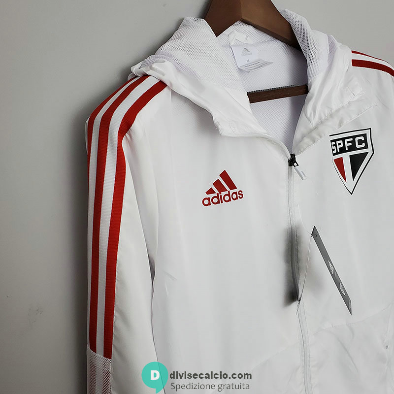 Sao Paulo FC Giacca A Vento White I 2022/2023