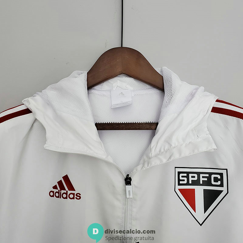 Sao Paulo FC Giacca A Vento White I 2022/2023