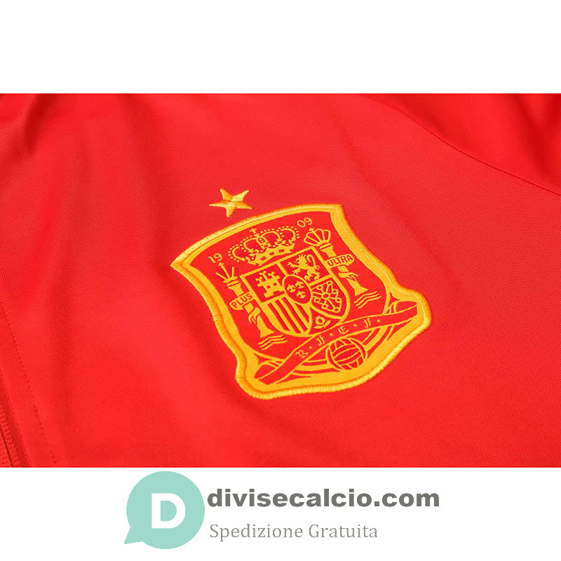 Spagna Giacca Red + Pantaloni 2020/2021
