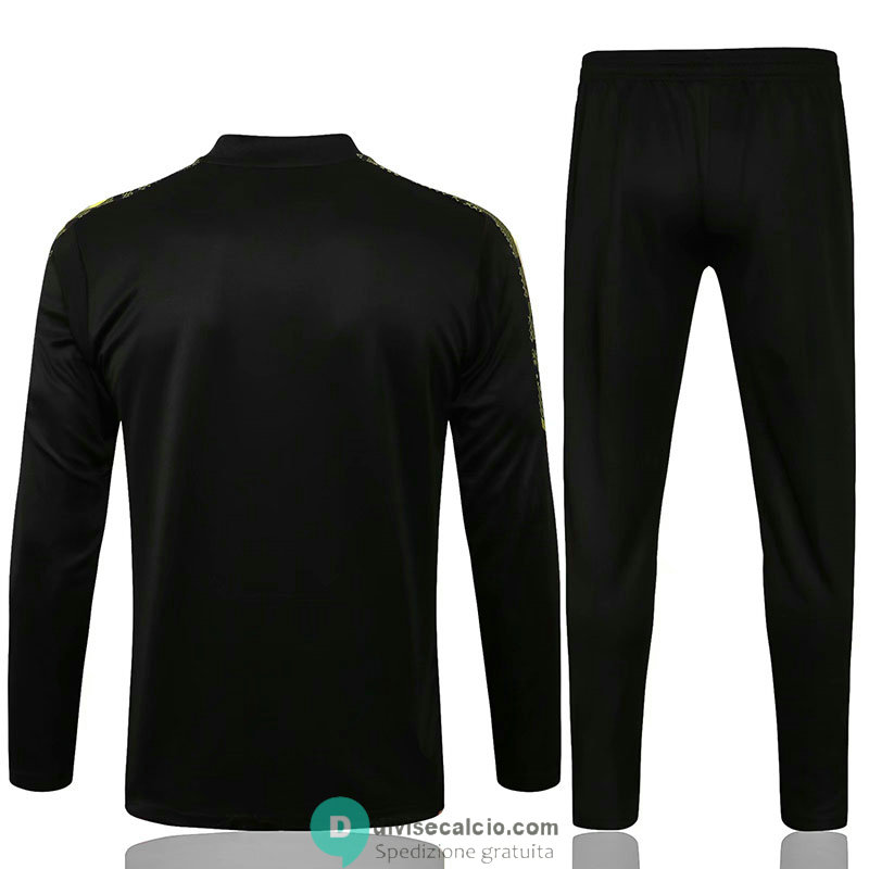 Sport Club Internacional Formazione Felpa Black + Pantaloni Black 2021/2022
