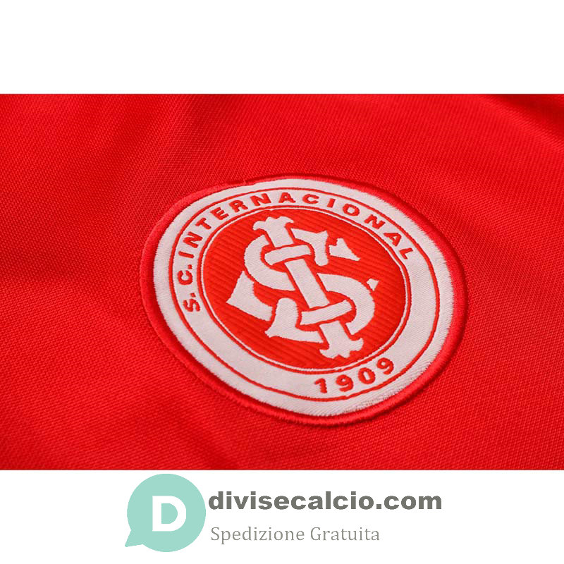 Sport Club Internacional Formazione Felpa Red + Pantaloni 2020/2021