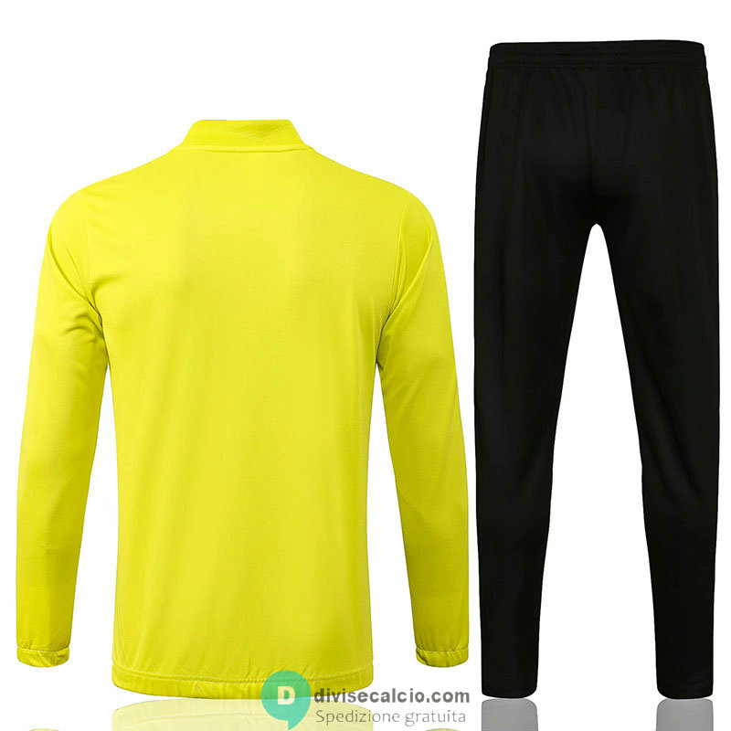 Sport Club Internacional Giacca Yellow + Pantaloni Black 2021/2022