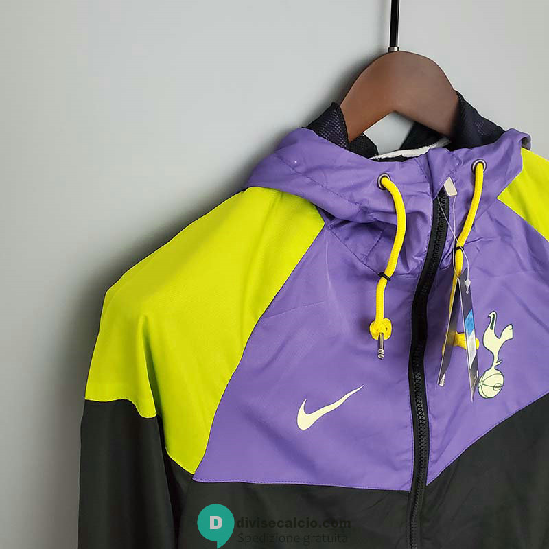 Tottenham Hotspur Chaqueta Rompevientos Purple Black II 2021/2022