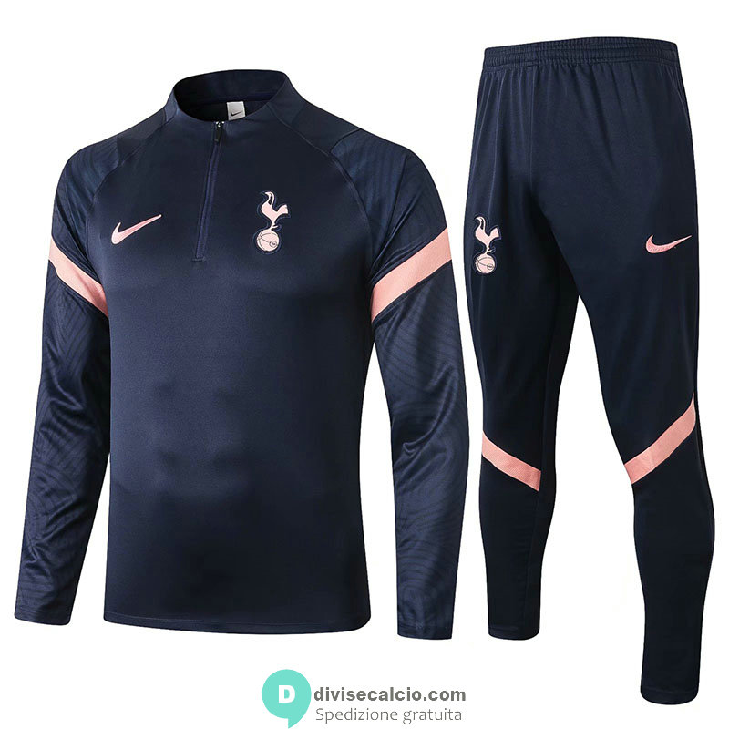 Tottenham Hotspur Formazione Felpa Navy + Pantaloni 2020/2021