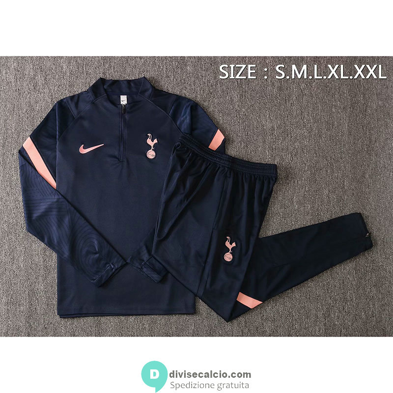 Tottenham Hotspur Formazione Felpa Navy + Pantaloni 2020/2021