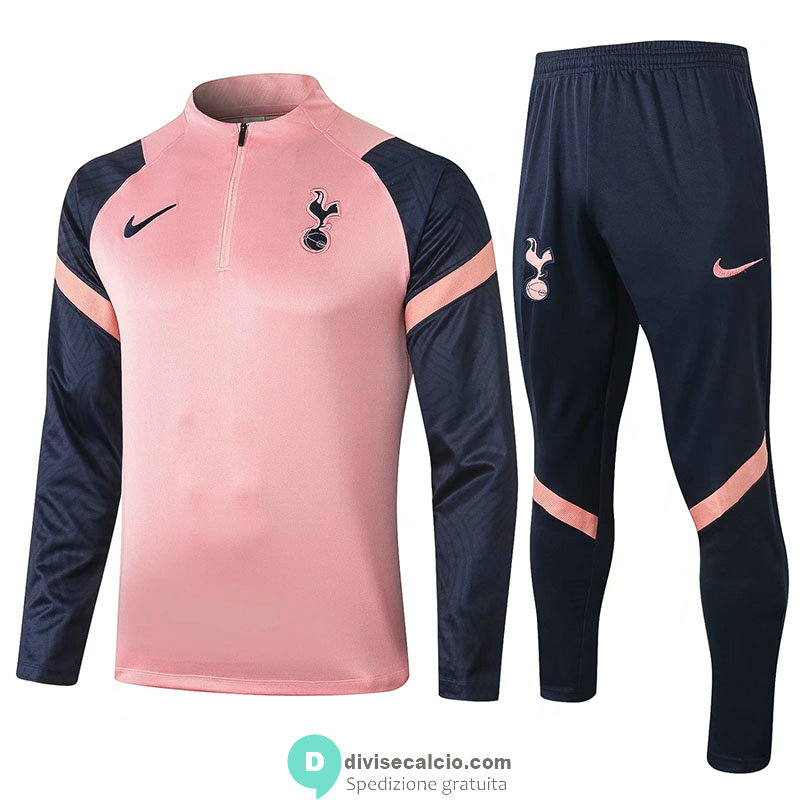 Tottenham Hotspur Formazione Felpa Pink + Pantaloni 2020/2021