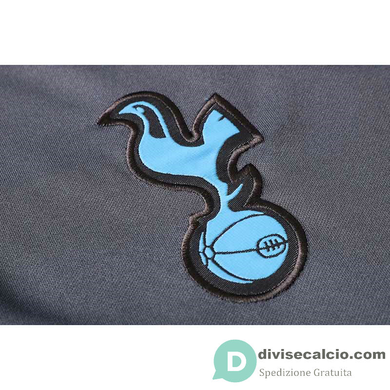 Tottenham Hotspur Giacca Cappuccio Grey + Pantaloni 2019/2020