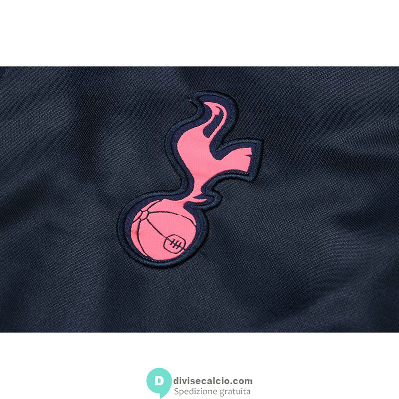 Tottenham Hotspur Giacca Cappuccio Royal + Pantaloni Royal 2021/2022